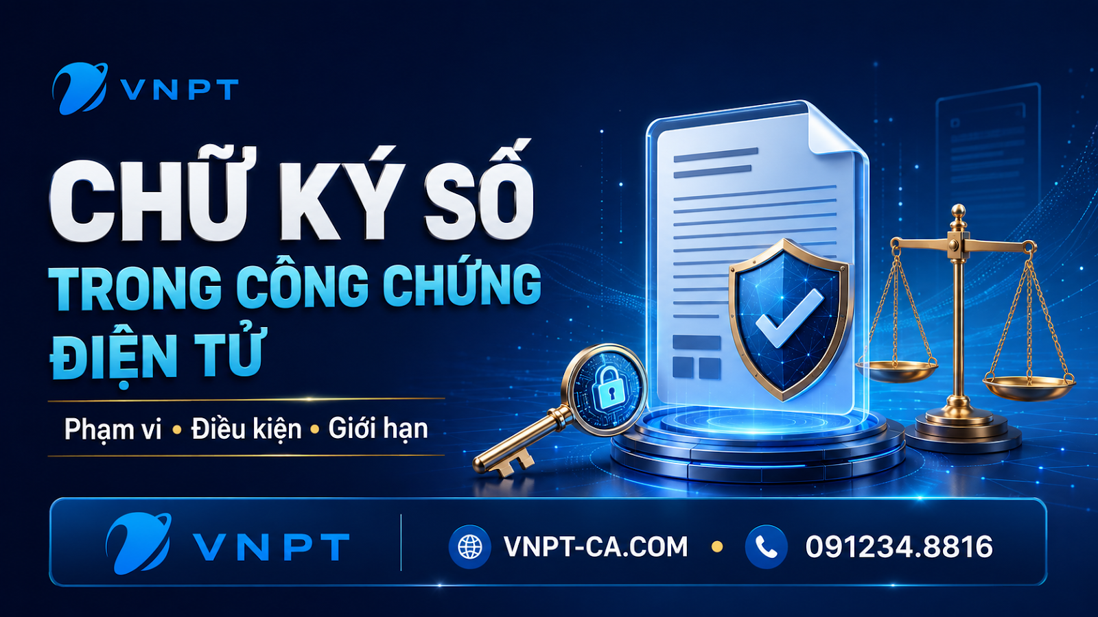 Chữ ký số trong công chứng, chứng thực điện tử: phạm vi và giới hạn pháp lý