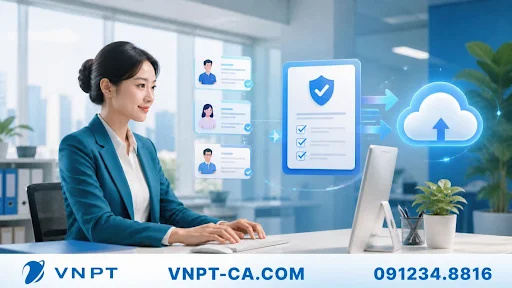 Hướng dẫn kê khai và nộp hồ sơ BHXH điện tử trên phần mềm VNPT