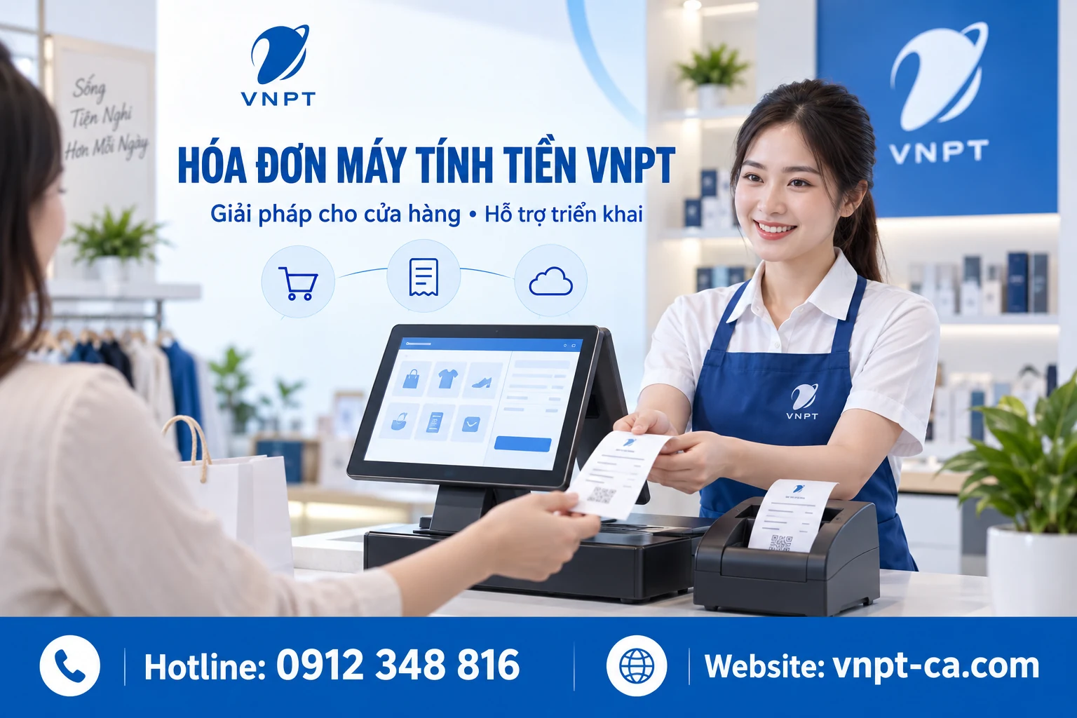 Bảng giá hóa đơn điện tử máy tính tiền VNPT — Hotline 0912 348 816 — vnpt-ca.com