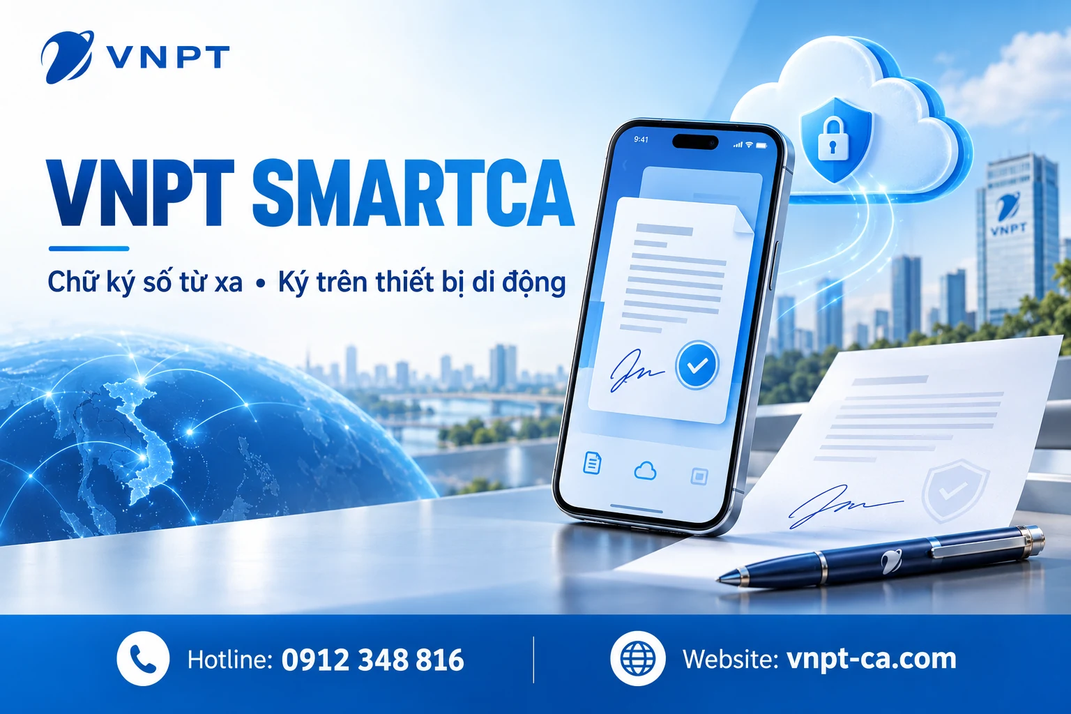 VNPT SmartCA: bảng giá chữ ký số từ xa — Hotline 0912 348 816 — vnpt-ca.com