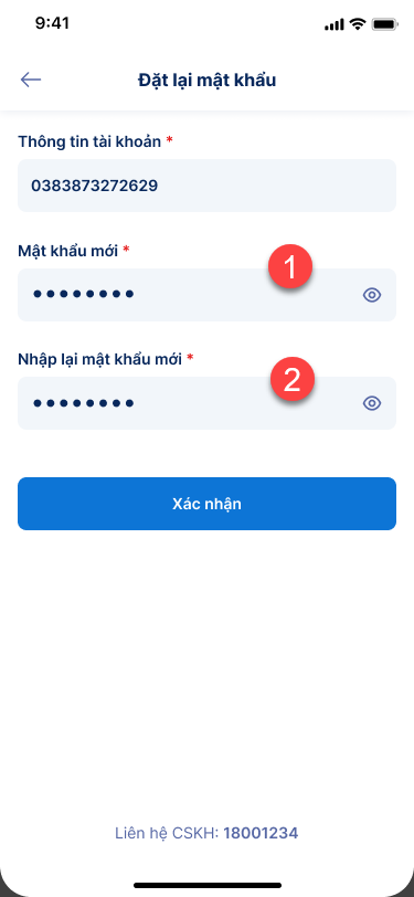 Quên mật khẩu VNPT SmartCA - ảnh thao tác 4