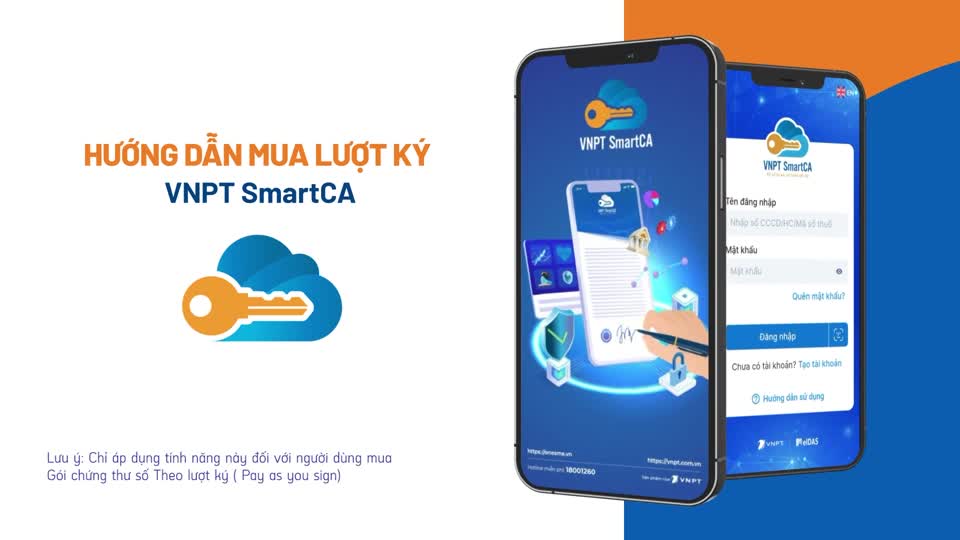Video mua thêm lượt ký VNPT SmartCA