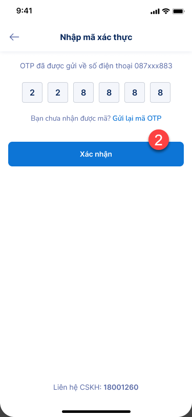 Đổi mật khẩu VNPT SmartCA - ảnh thao tác 3