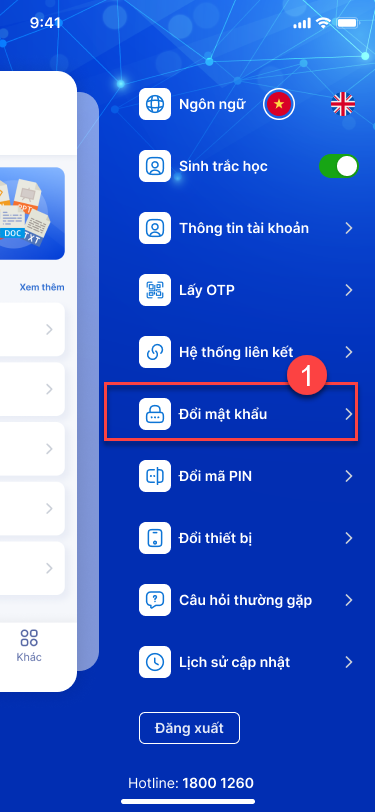 Đổi mật khẩu VNPT SmartCA - ảnh thao tác 1