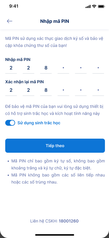 Hướng dẫn kích hoạt chứng thư số VNPT SmartCA - ảnh thao tác 2