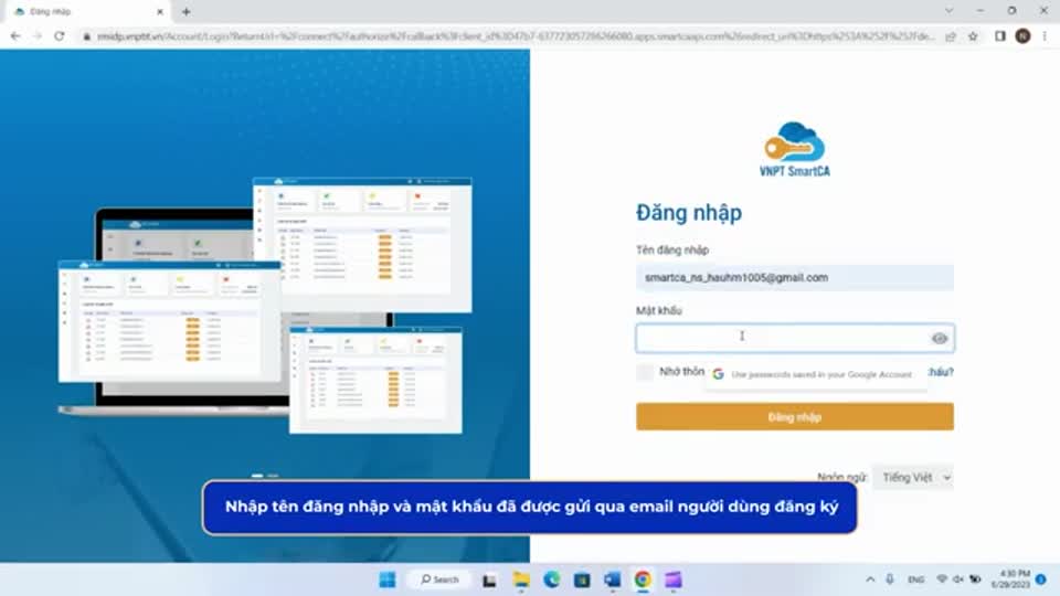 Video sử dụng gói ngân sách theo lượt ký VNPT SmartCA