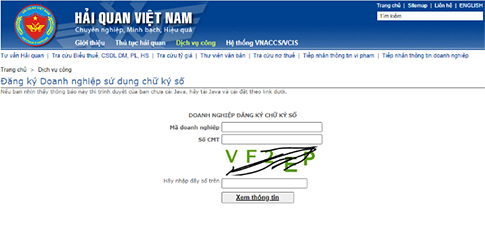 Dang Ky Chu Ky So Hai Quan Dien Tu